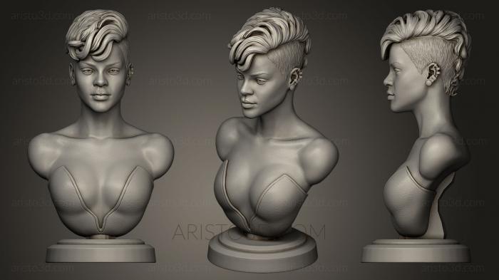 Busts and bas-reliefs of famous people (BUSTC_0523) 3D model for CNC machine
